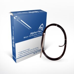 Alphaflex Double Nut Steering Cable