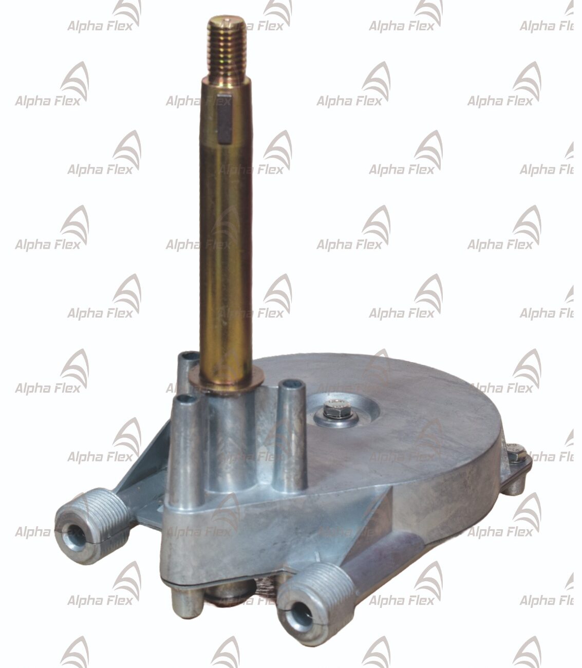 Alphaflex Mechanical Steering Helm- Double Nut